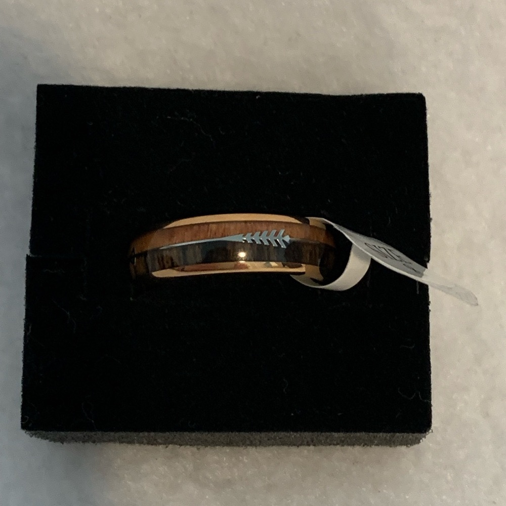 Three keys Tungsten Ring